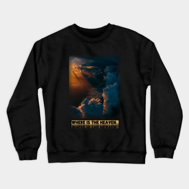 Cloud design Crewneck Sweatshirt by Sanjeevkj